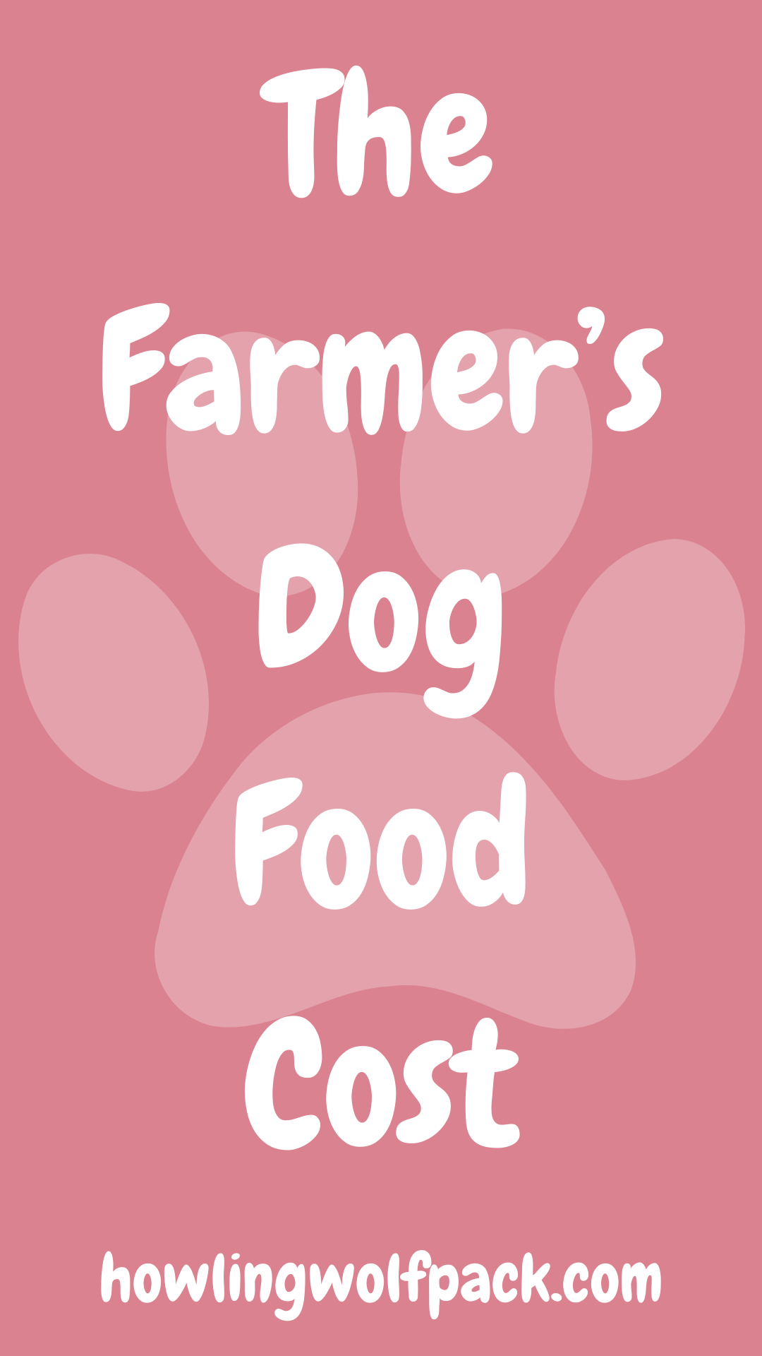 How Much is the Farmer's Dog Per Week?