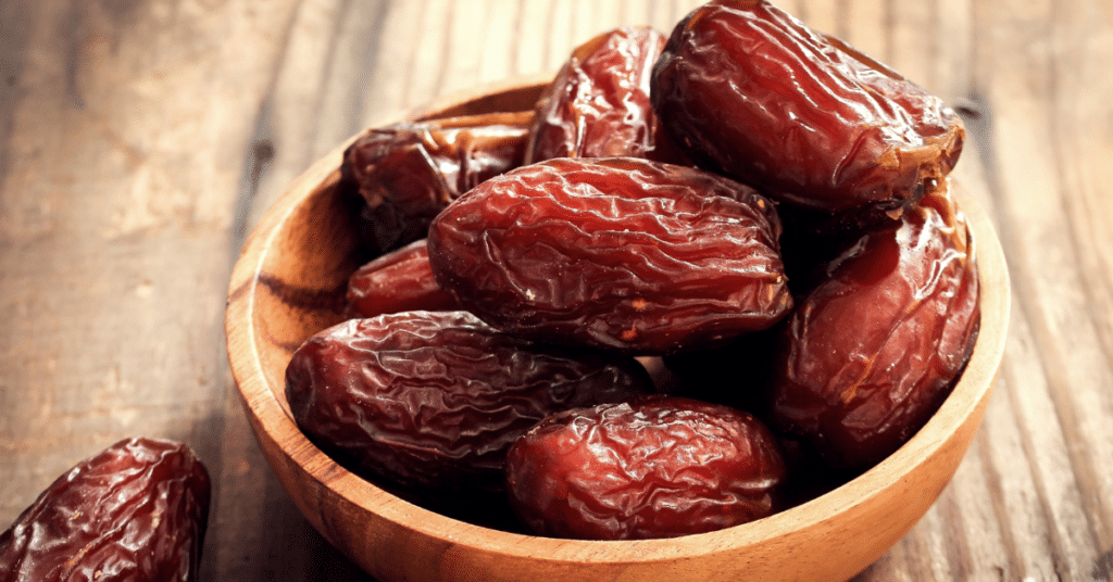 bowl of dates for dogs